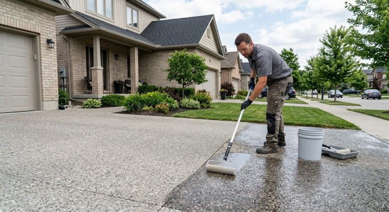 Concrete Driveway Sealing in Seattle, WA
